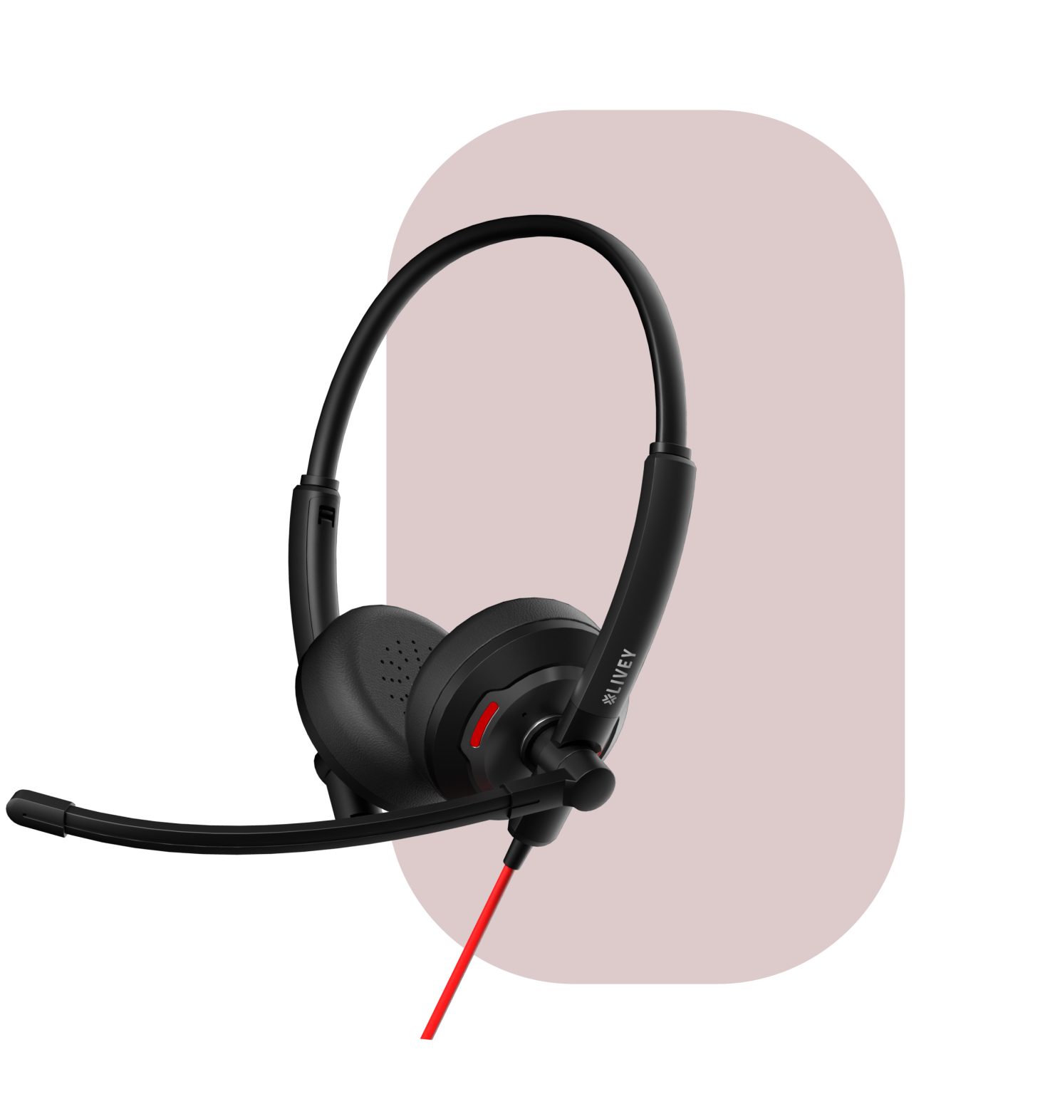 Livey Splendor 500-AINC Series, ENC Wired Headset